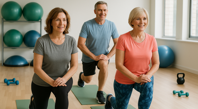 ZirkelFit - Präventives Bewegungskonzept für Gruppen (ZPP zertifiziert)